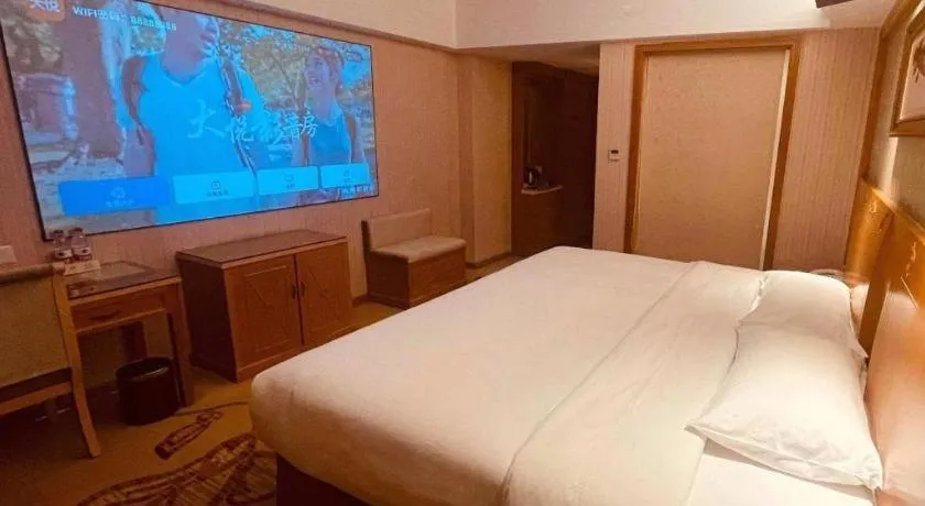 Bed in Vienna Hotel Guangxi Guilin Xing'an