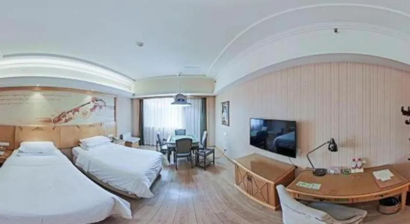 Bed in Vienna Hotel Hunan Yueyang Linxiang