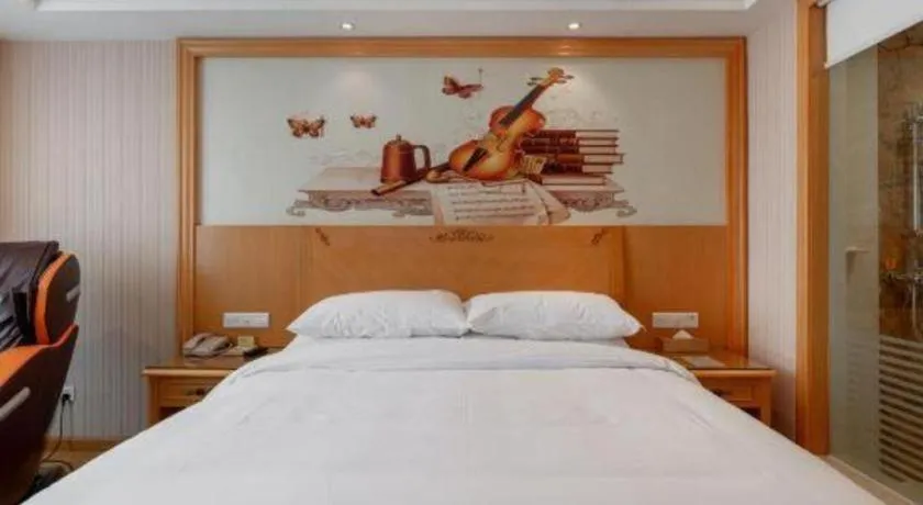 Bed in Vienna Hotel Hunan Yueyang Linxiang