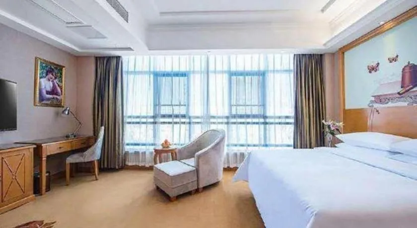 Bed in Vienna Hotel Hunan Yueyang Linxiang