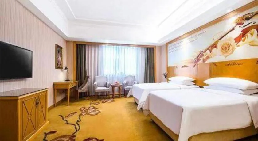 Bed in Vienna Hotel Hunan Yueyang Linxiang