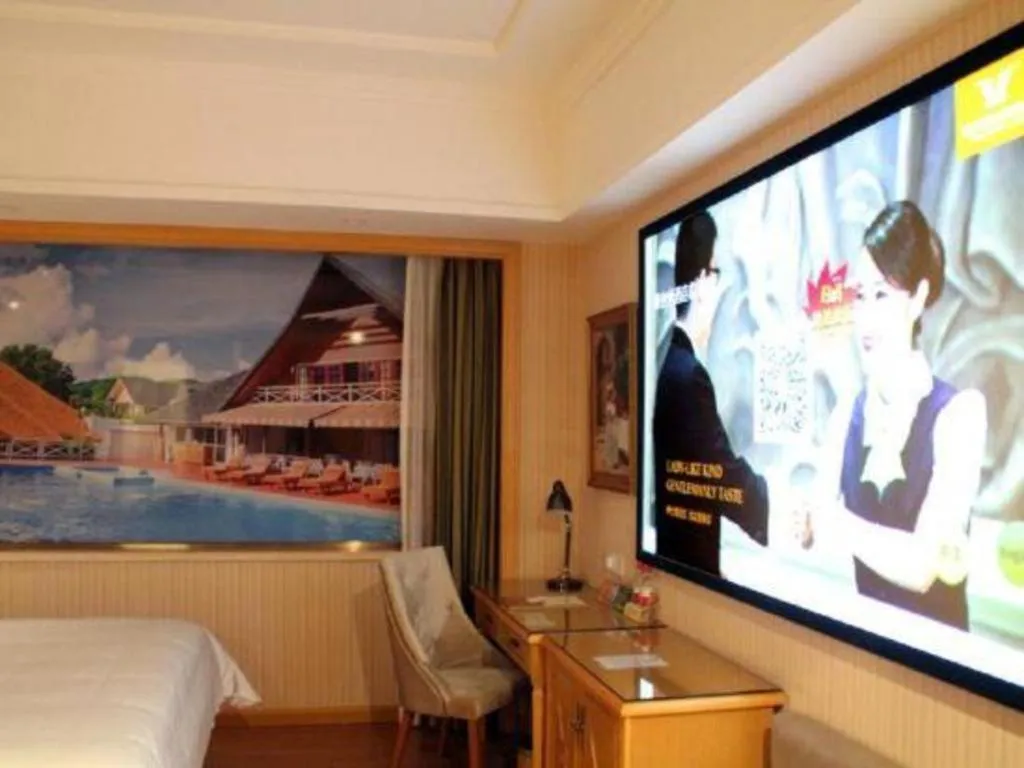 Bed in Vienna Hotel Hunan Yueyang Linxiang