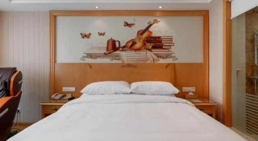 Bed in Vienna Hotel Hunan Yueyang Linxiang