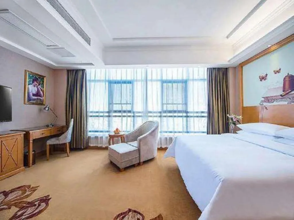 Bed in Vienna Hotel Hunan Yueyang Linxiang