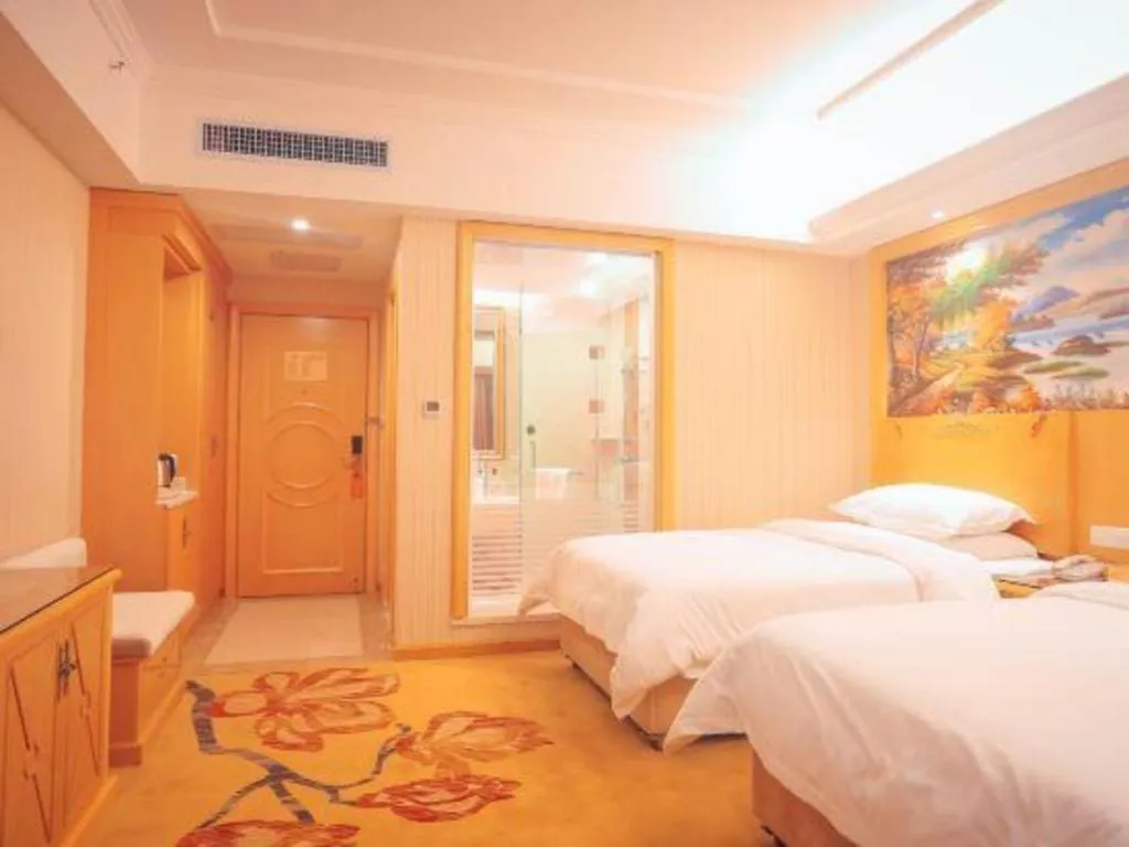 Bed in Vienna Hotel Hunan Yueyang Linxiang