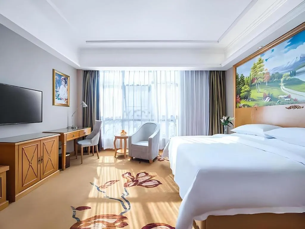 Bed in Vienna Hotel Hunan Yueyang Linxiang