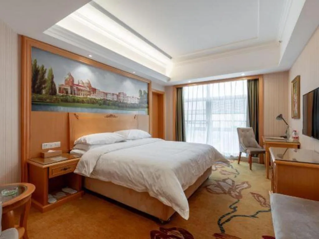 Bed in Vienna Hotel Hunan Yueyang Linxiang