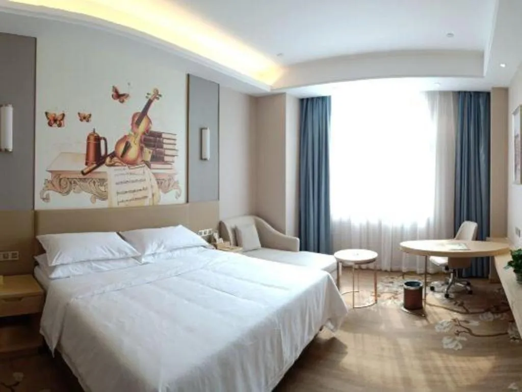 Bed in Vienna Hotel Jinan Railway Station