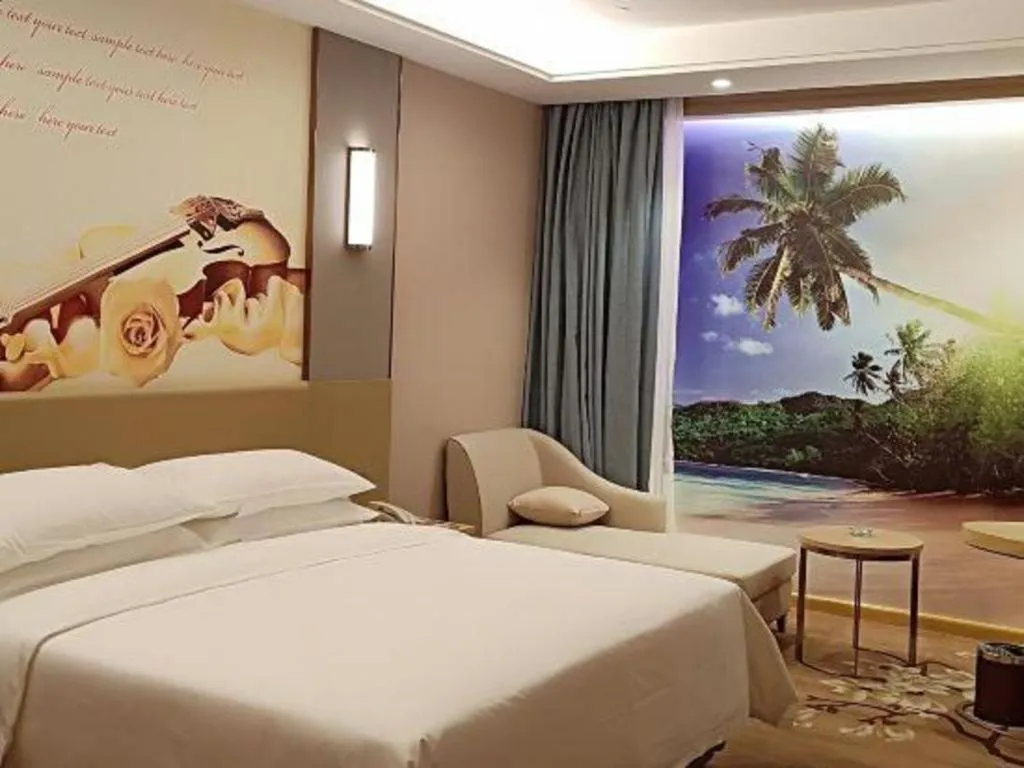 Bed in Vienna Hotel Jinan Railway Station