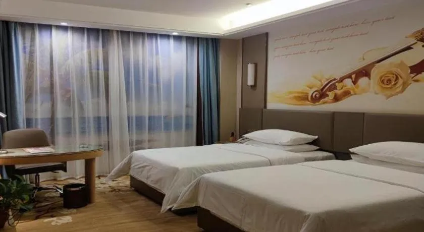 Bed in Vienna Hotel Jinan Railway Station