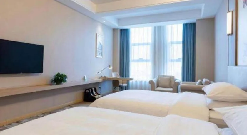 Bed in Vienna Hotel Jinan Railway Station