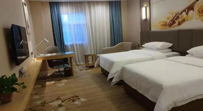 Bed in Vienna Hotel Jinan Railway Station