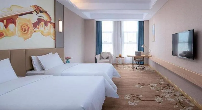 Bed in Vienna Hotel Jinan Railway Station