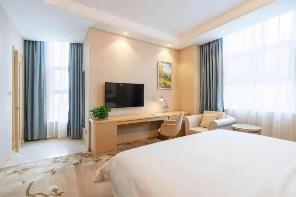 Bed in Vienna Hotel Jinan Railway Station