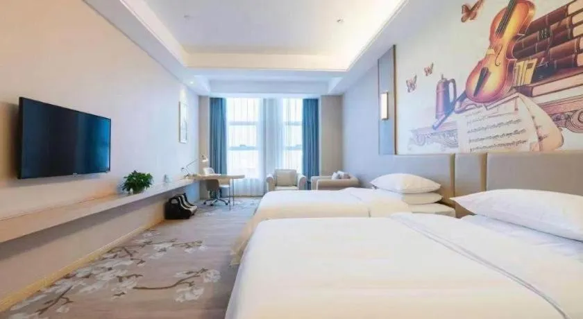 Bed in Vienna Hotel Jinan Railway Station