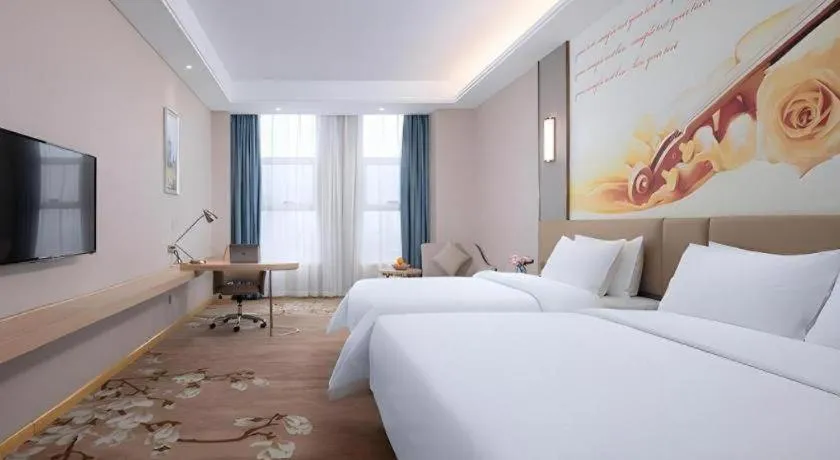 Bed in Vienna Hotel Jinan Railway Station