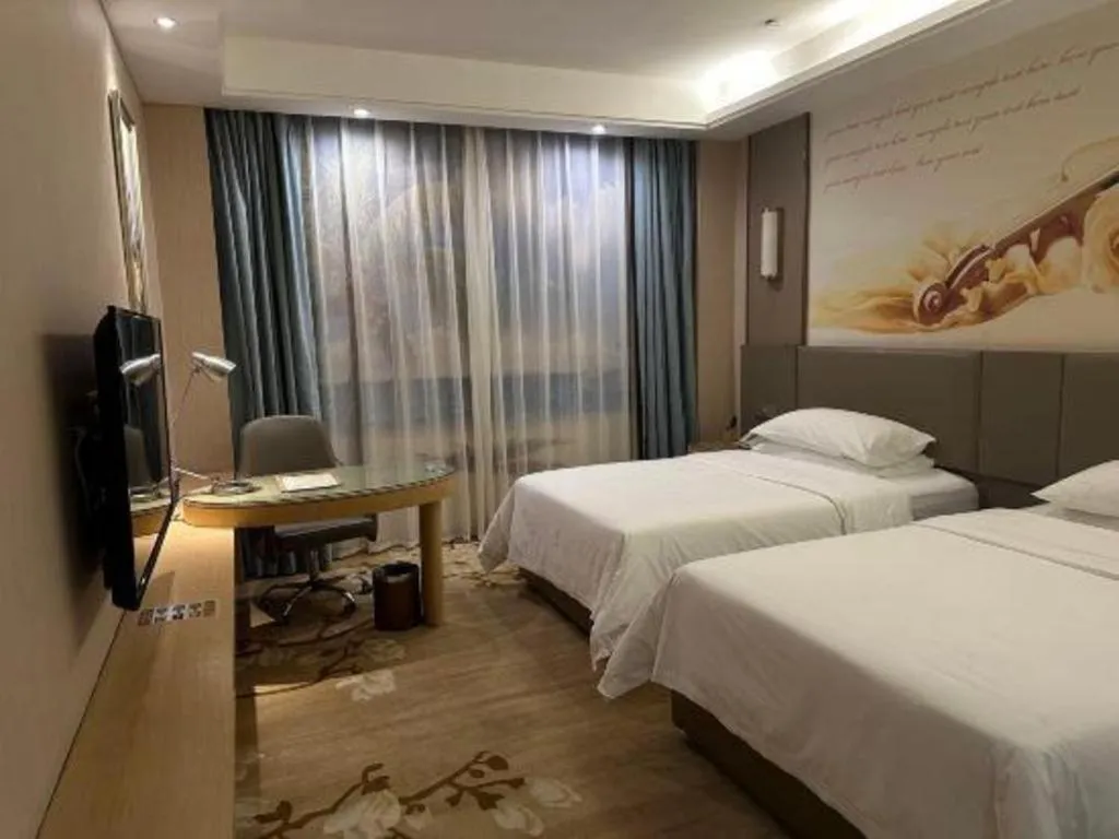 Bed in Vienna Hotel Jinan Railway Station