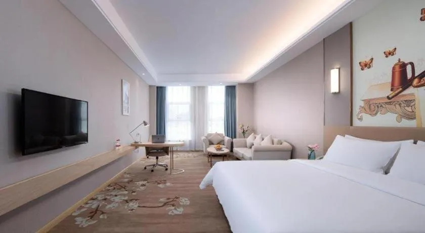 Bed in Vienna Hotel Jinan Railway Station