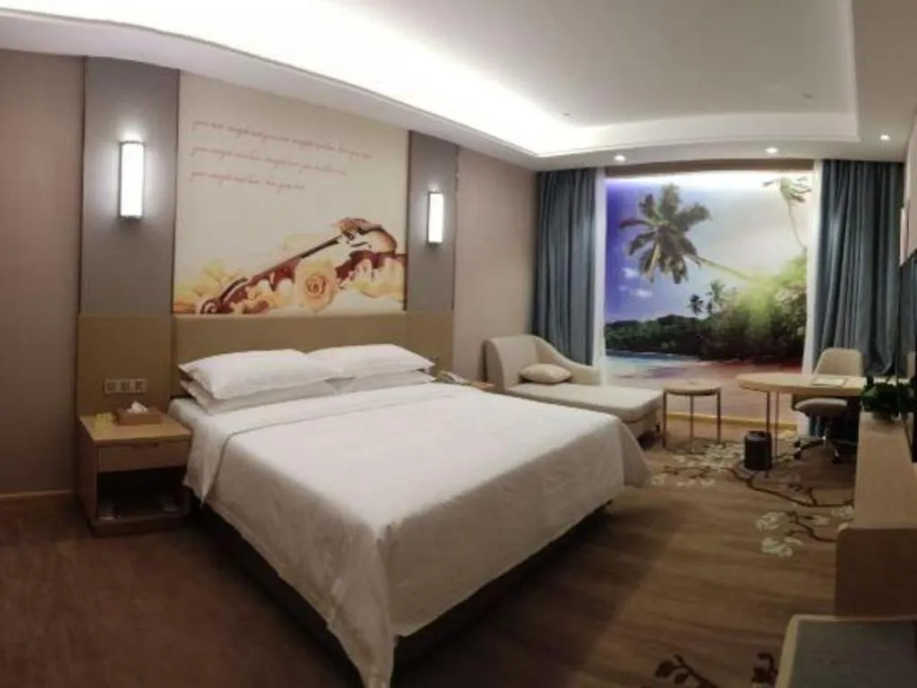 Bed in Vienna Hotel Jinan Railway Station