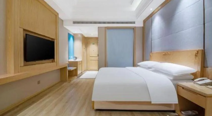 Bed in Vienna Hotel Jiangsu Kunshan Qiandeng Town