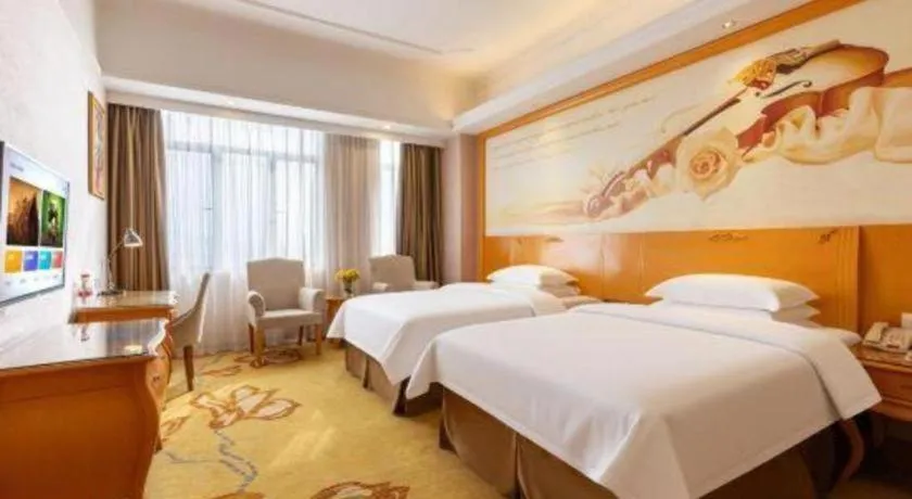 Bed in Vienna Hotel Guangdong Dongguan Chengnan Station