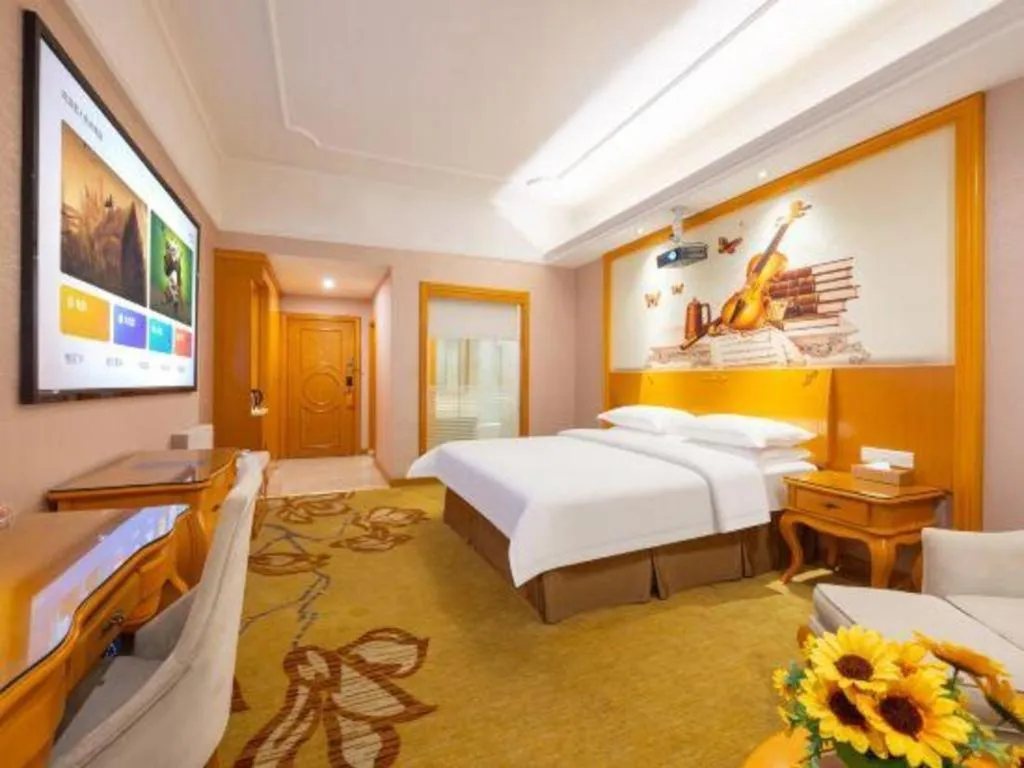 Bed in Vienna Hotel Guangdong Dongguan Chengnan Station