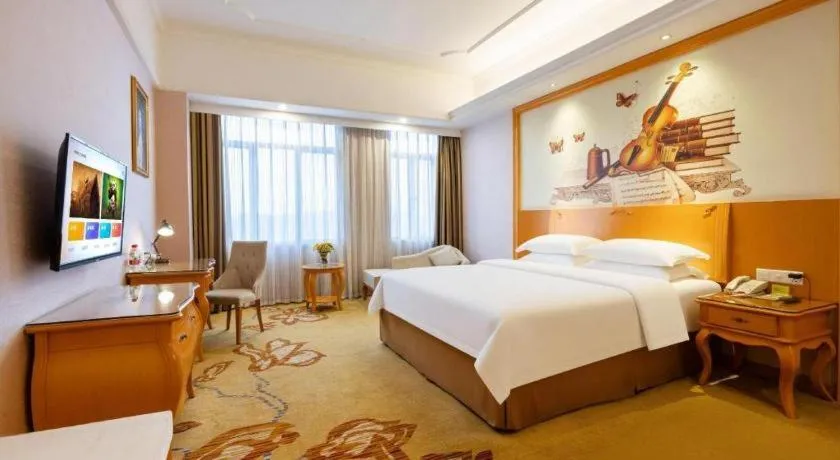 Bed in Vienna Hotel Guangdong Dongguan Chengnan Station