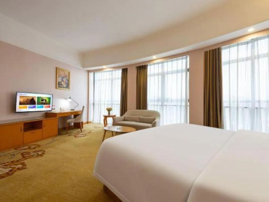 Bed in Vienna Hotel Guangdong Dongguan Chengnan Station