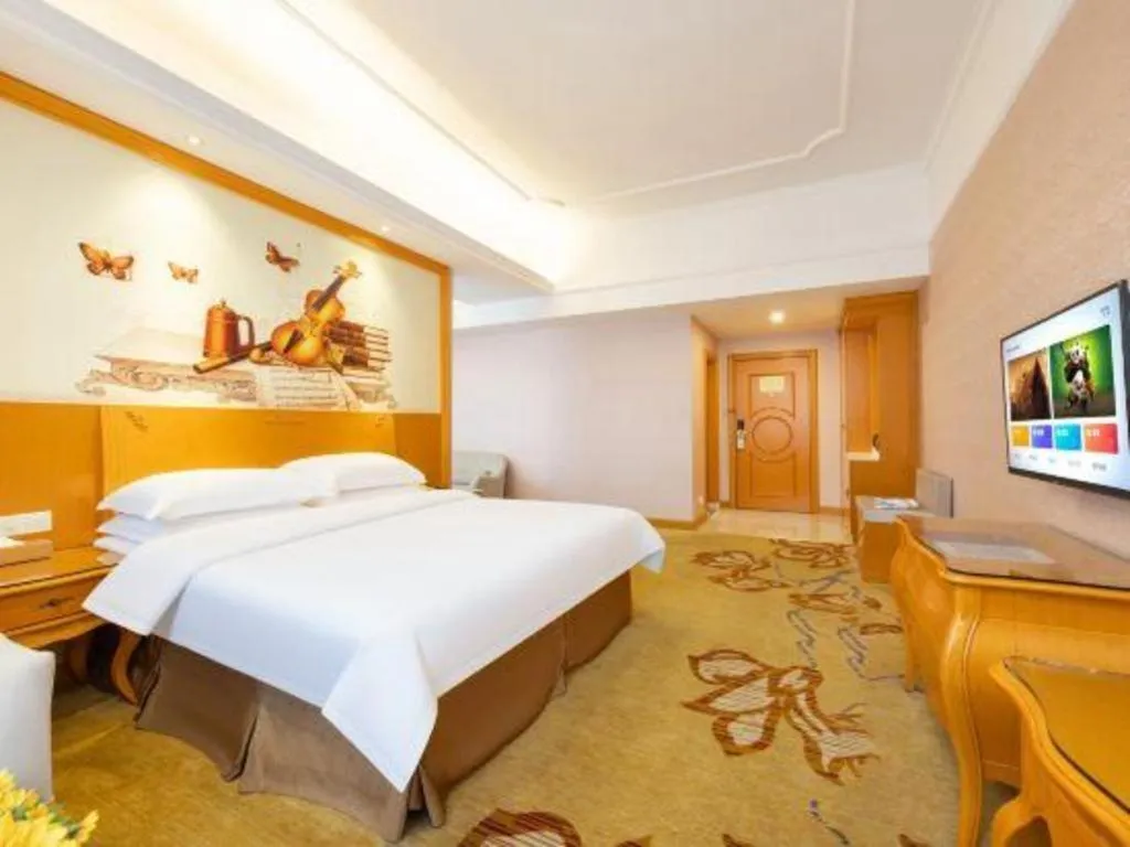 Bed in Vienna Hotel Guangdong Dongguan Chengnan Station