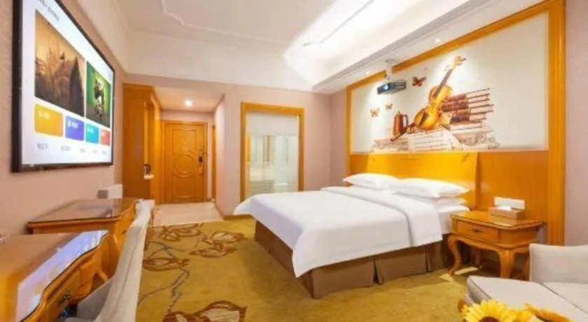 Bed in Vienna Hotel Guangdong Dongguan Chengnan Station
