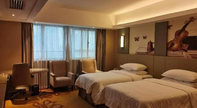 Bed in Vienna Hotel Changsha Wanjia Libei Road Tuqiao Metro Station