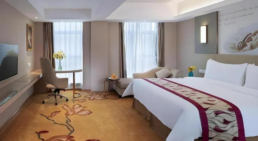 Bed in Vienna Hotel Changsha Wanjia Libei Road Tuqiao Metro Station