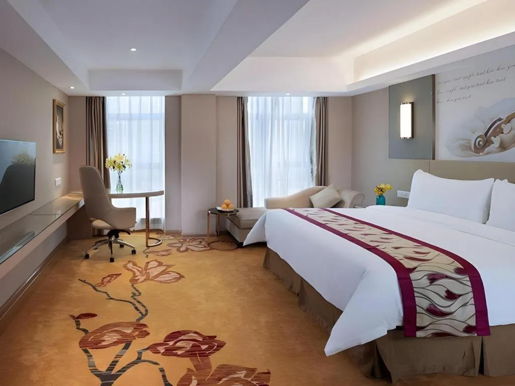 Bed in Vienna Hotel Changsha Wanjia Libei Road Tuqiao Metro Station