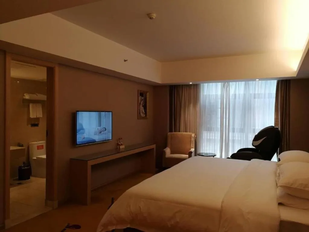 Bed in Vienna Hotel Changsha Wanjia Libei Road Tuqiao Metro Station