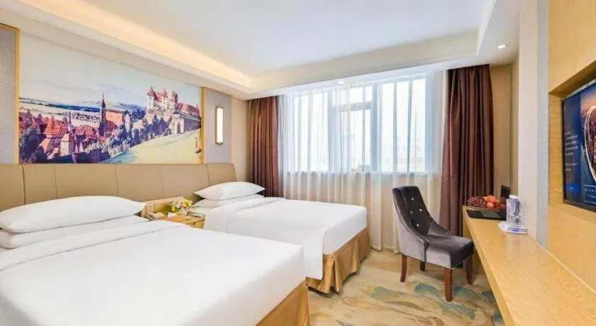 Bed in Vienna Hotel Nanning Beihu Metro Station
