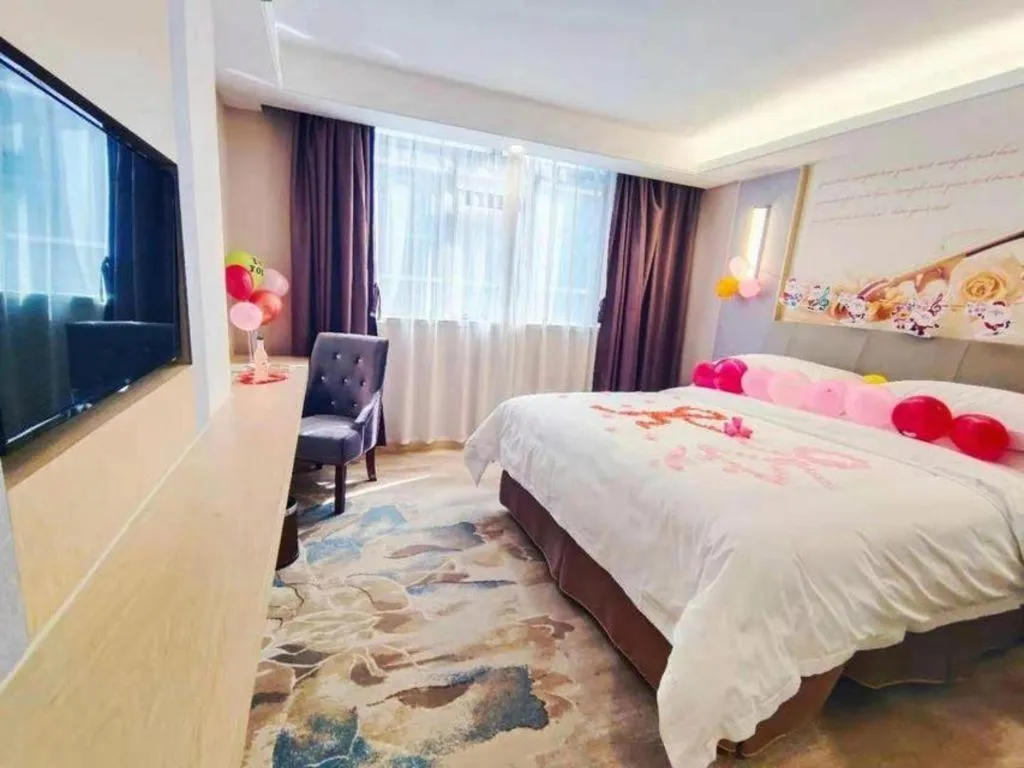 Bed in Vienna Hotel Nanning Beihu Metro Station