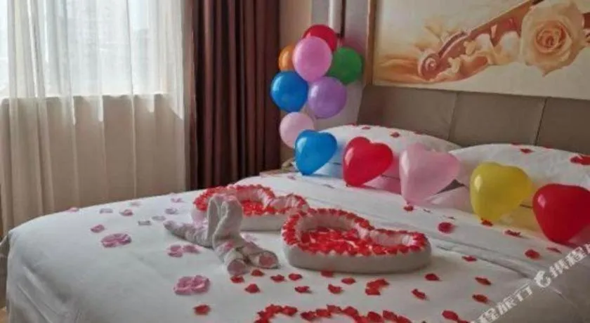 Bed in Vienna Hotel Nanning Beihu Metro Station