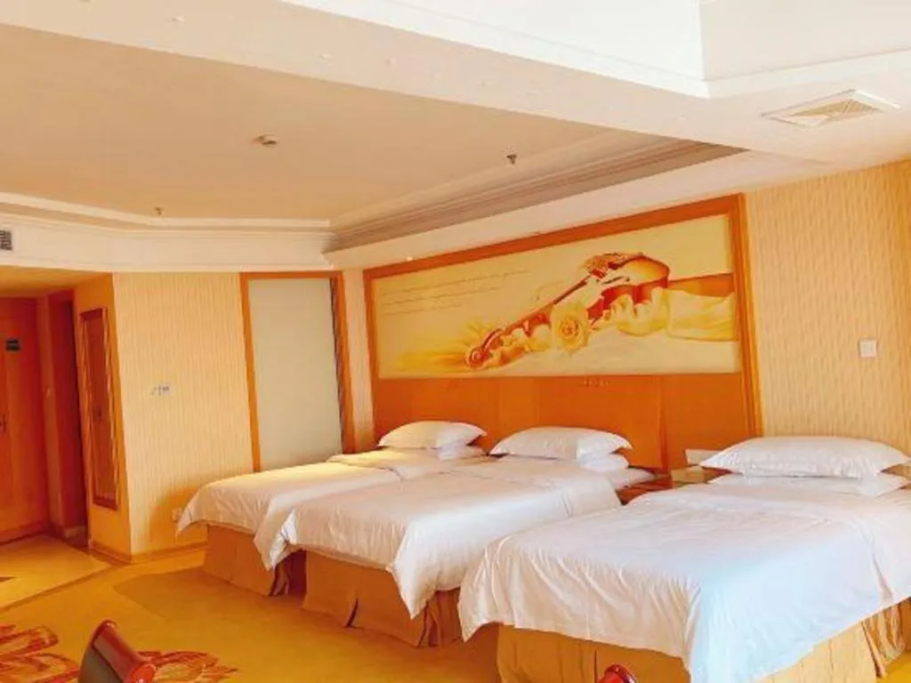 Bed in Vienna Hotel Jiangsu Kunshan Changjiang North Road Fenghuangcheng