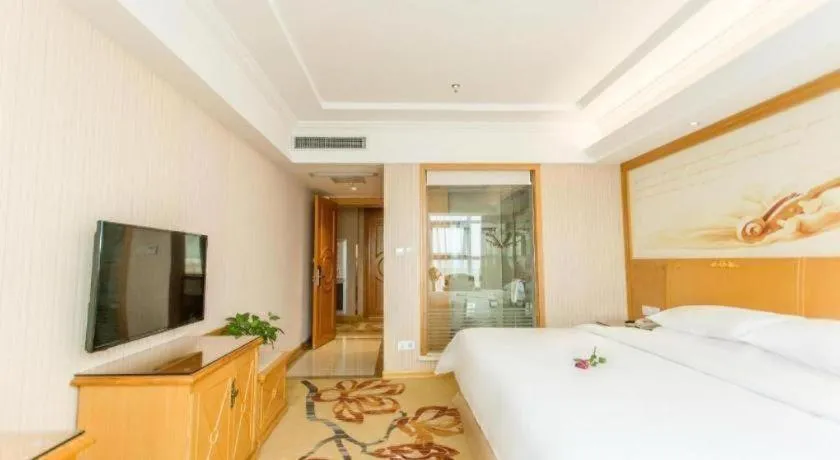 Bed in Vienna Hotel Jiangsu Kunshan Changjiang North Road Fenghuangcheng