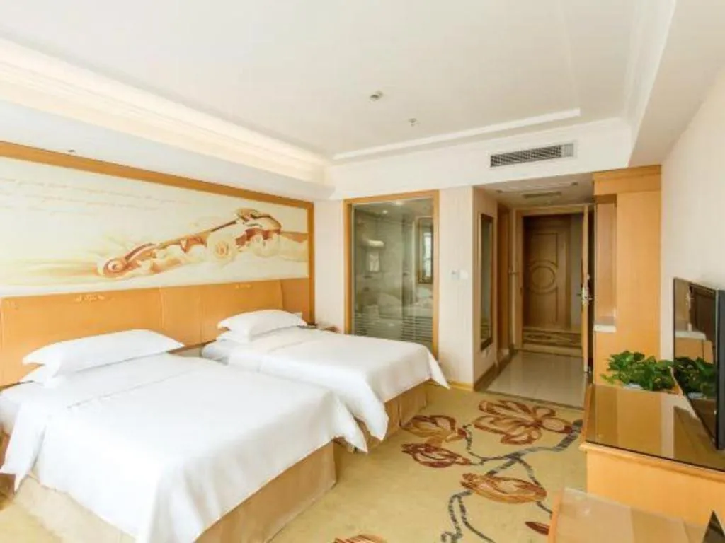Bed in Vienna Hotel Jiangsu Kunshan Changjiang North Road Fenghuangcheng