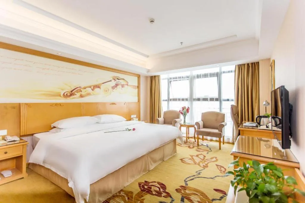 Bed in Vienna Hotel Jiangsu Kunshan Changjiang North Road Fenghuangcheng