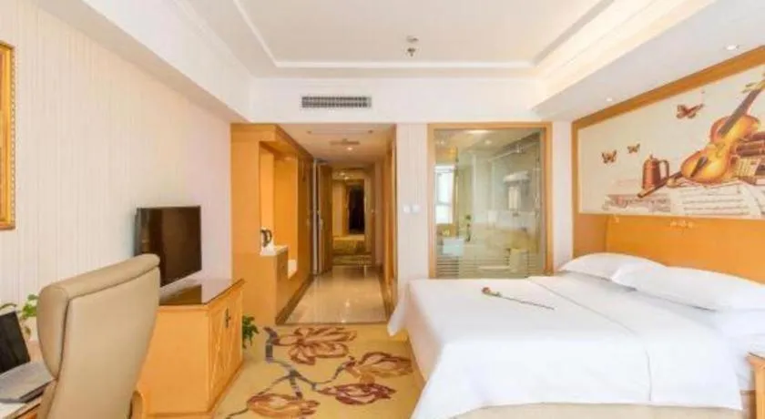 Bed in Vienna Hotel Jiangsu Kunshan Changjiang North Road Fenghuangcheng