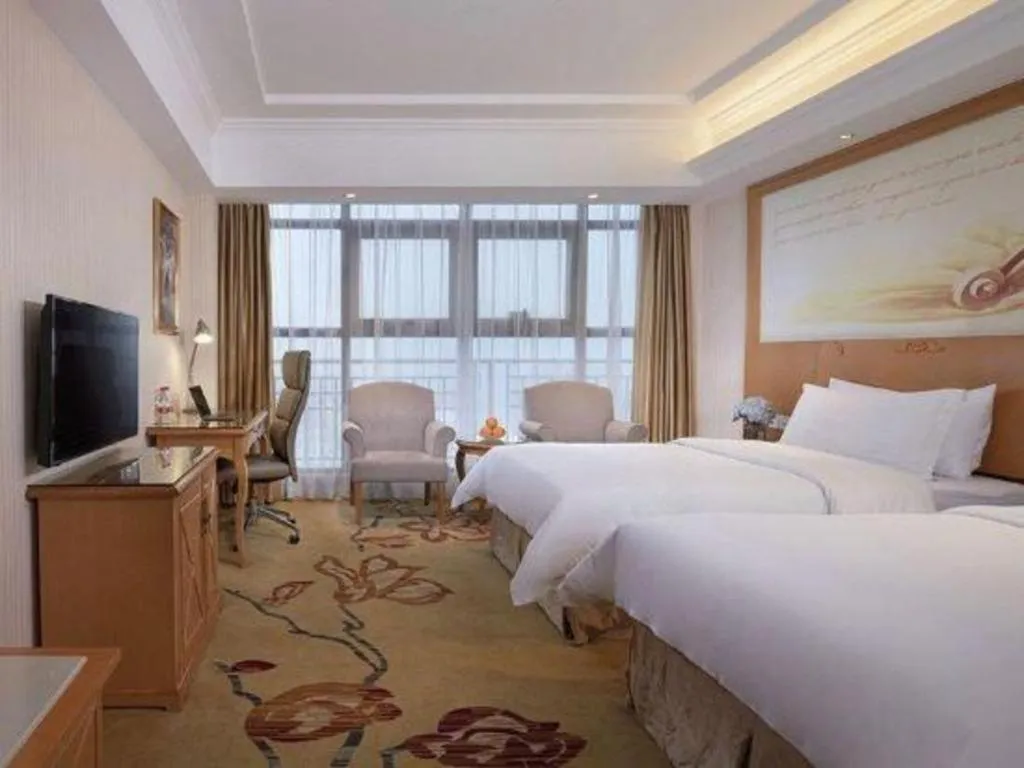 Bed in Vienna Hotel Jiangsu Kunshan Changjiang North Road Fenghuangcheng