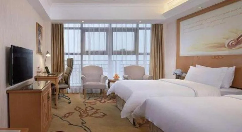 Bed in Vienna Hotel Jiangsu Kunshan Changjiang North Road Fenghuangcheng
