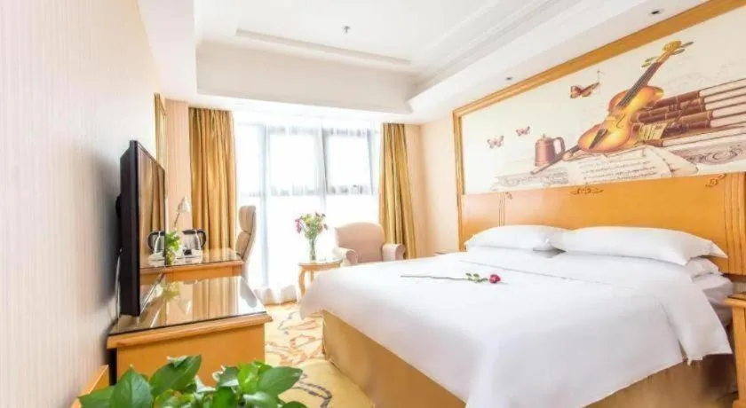 Bed in Vienna Hotel Jiangsu Kunshan Changjiang North Road Fenghuangcheng