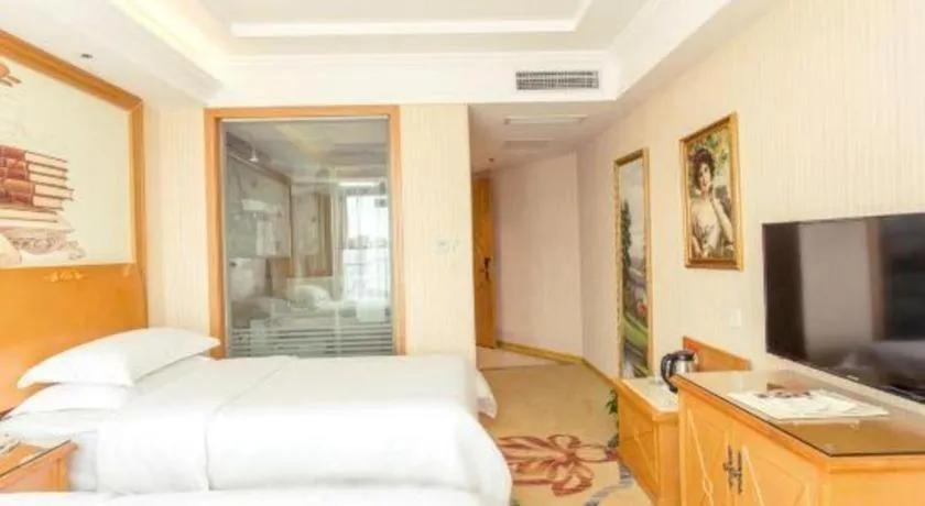 Bed in Vienna Hotel Jiangsu Kunshan Changjiang North Road Fenghuangcheng