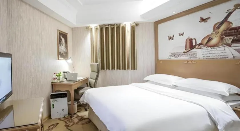 Bed in Vienna Hotel Jiangsu Kunshan Changjiang North Road Fenghuangcheng