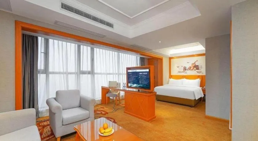 Bed in Vienna Hotel Guiyang North Station Dream City