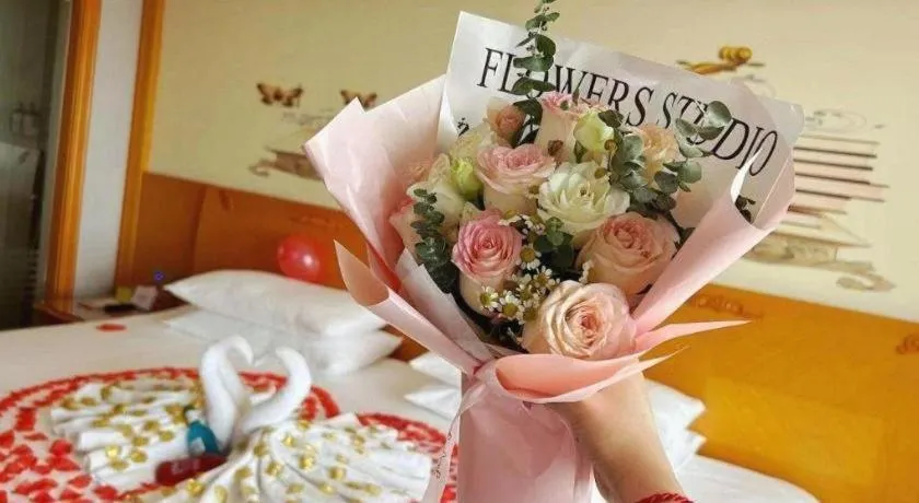 Bed in Vienna Hotel Guiyang North Station Dream City