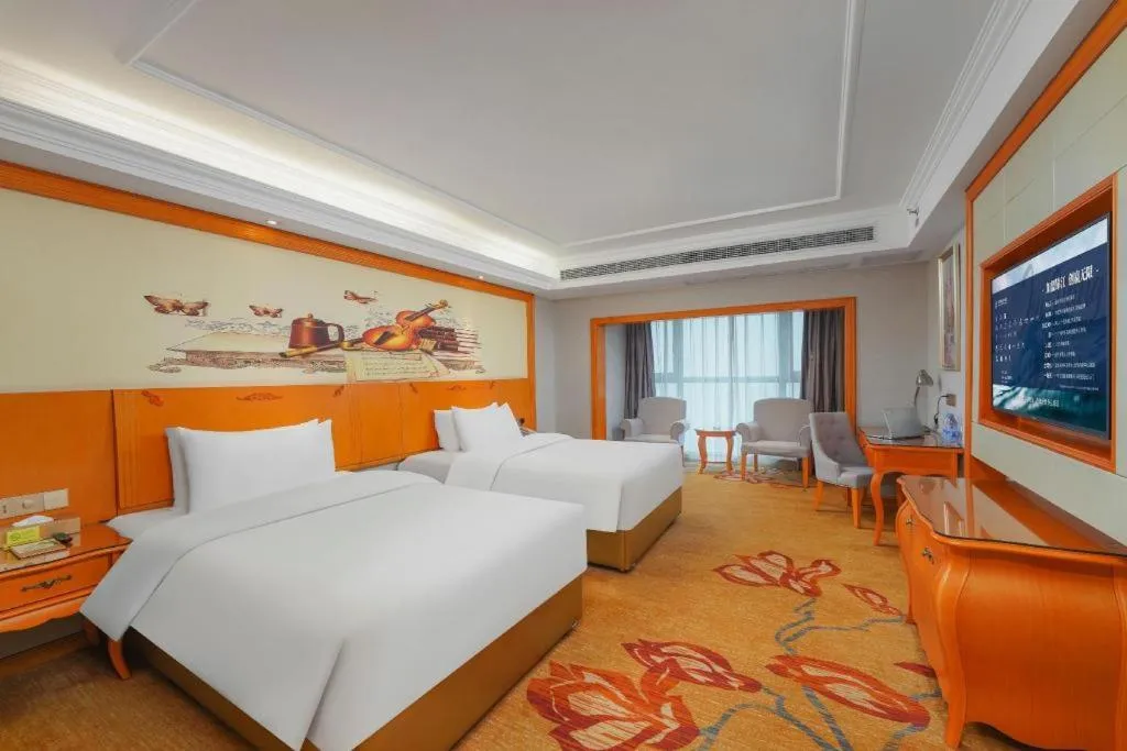 Bed in Vienna Hotel Guiyang North Station Dream City